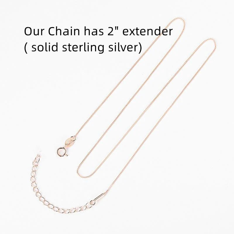 Black Onyx Necklace – Rose Gold coated 925 Sterling Silver Halo Solitaire
