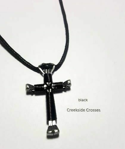 Lot of 25 Horseshoe Nail Disciple Cross Necklace LOWEST PRICE! Great To Hand Out
