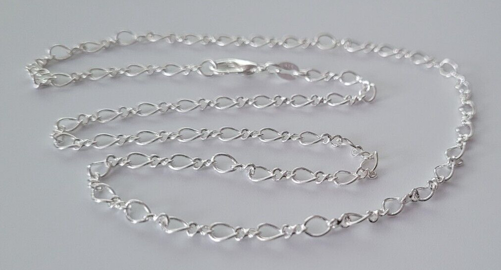 Silver Neck Chain – Length: 47 cm (Ref. 210)