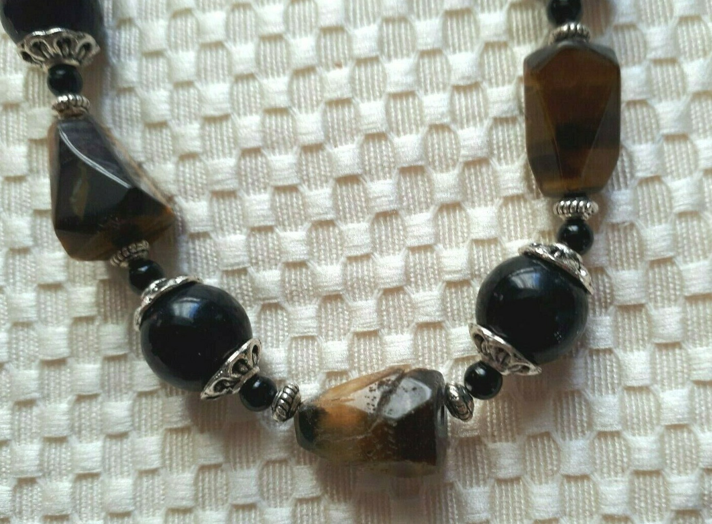 18 3/4″ Tiger’s Eye necklace
