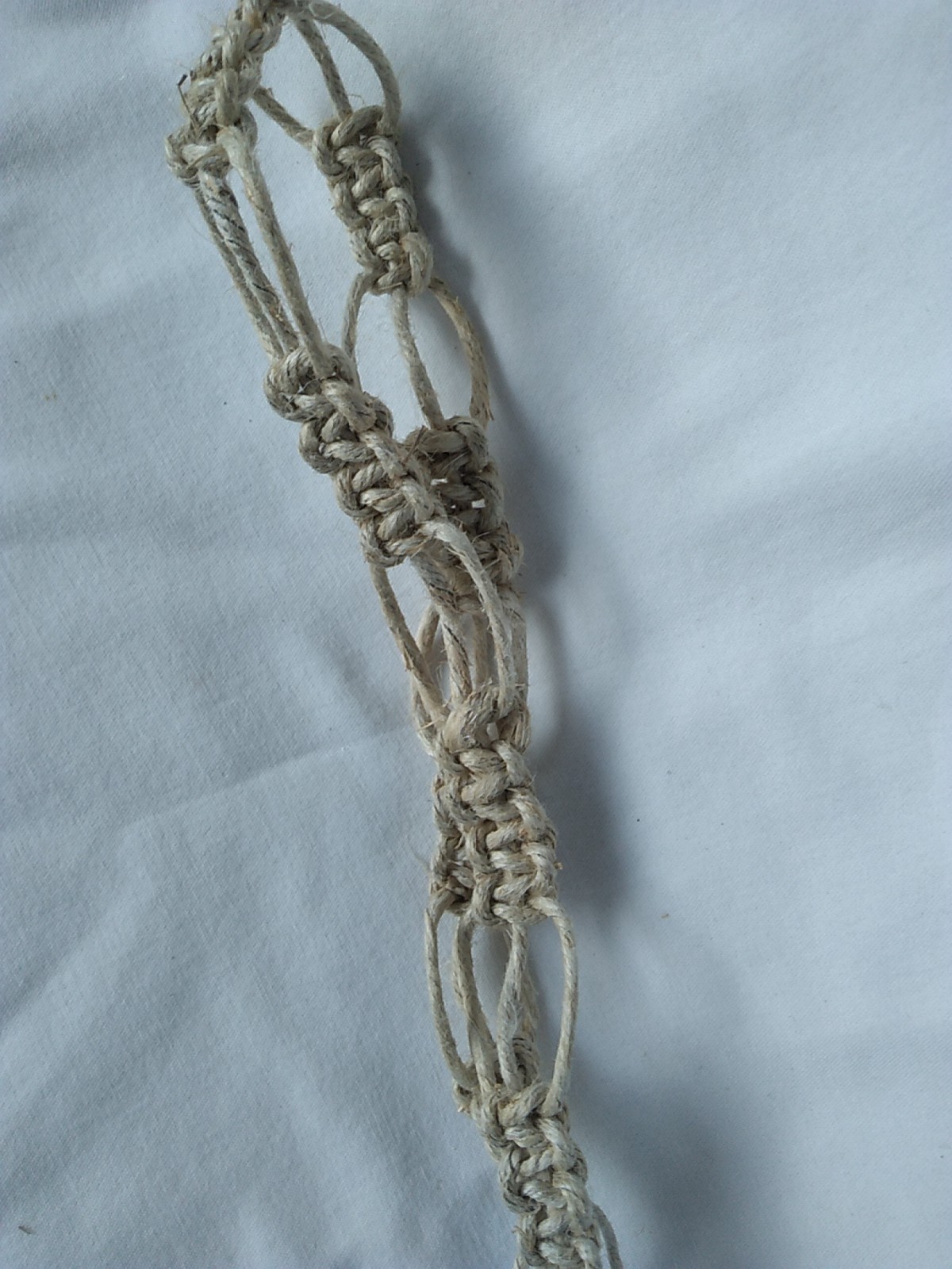 HEMP SURFER BOHO NECKLACE 26″ Unisex Macrame Hippie USA Seller New