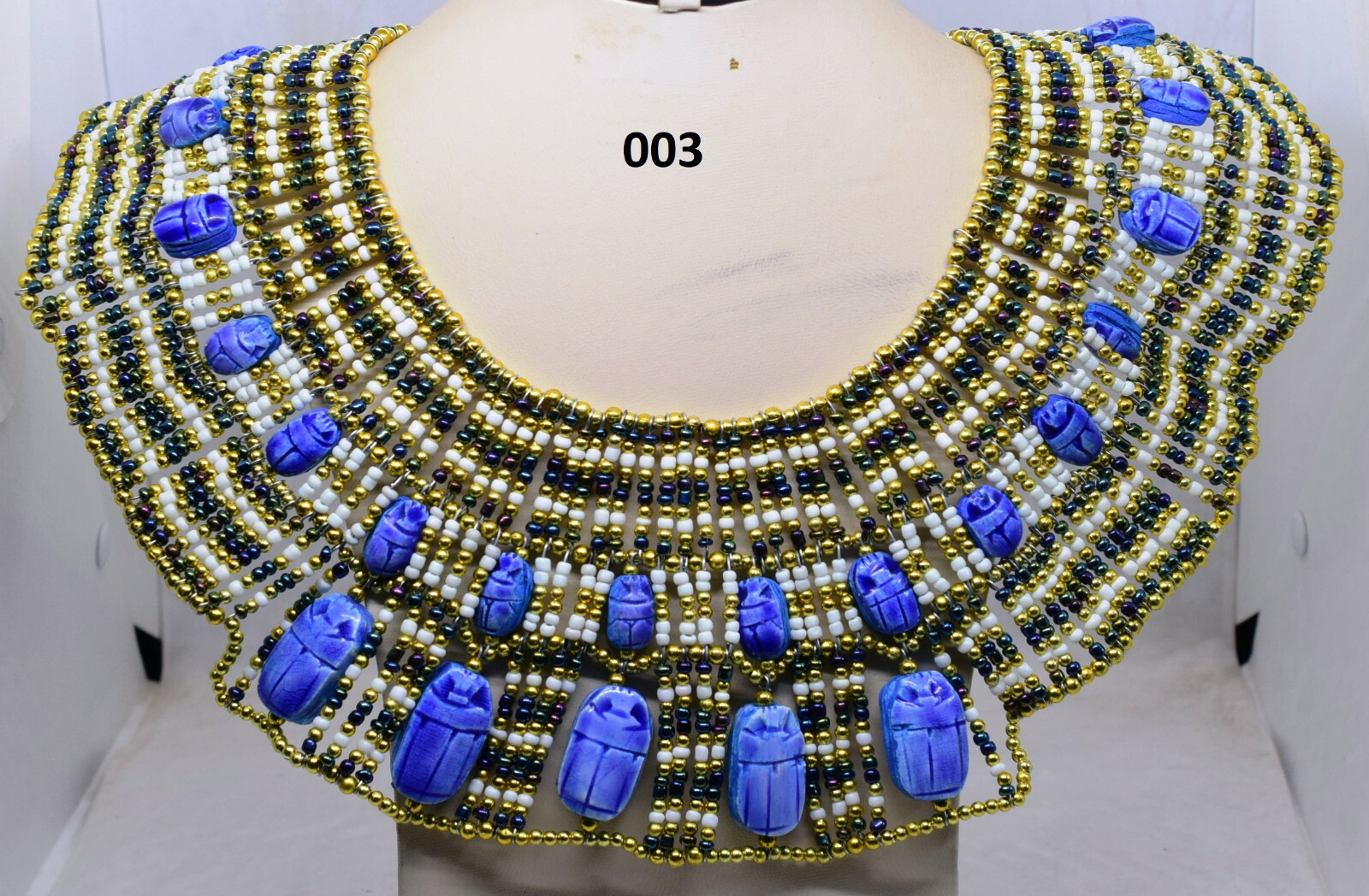 Egypt Queen Cleopatra style Pharaoh’s Necklace/Collar/Haloween.