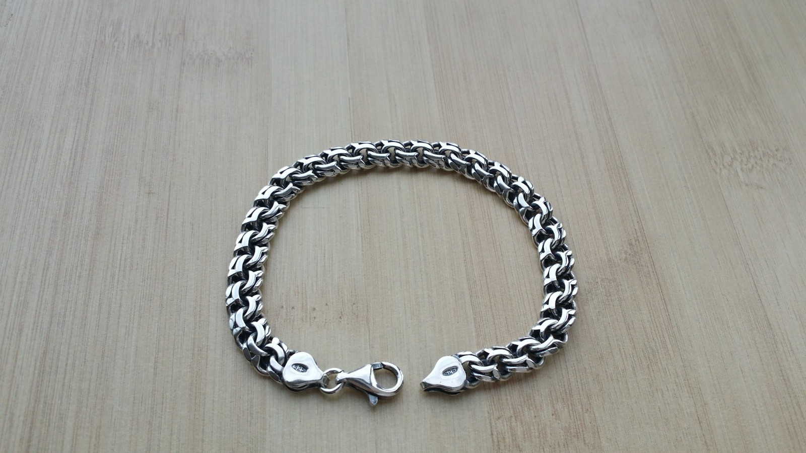 Handmade Sterling Silver Bismark Bracelet