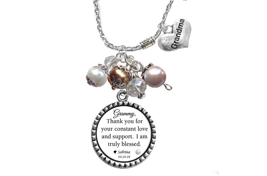 Necklace for Grandma – Wedding Gift for Family & Guests