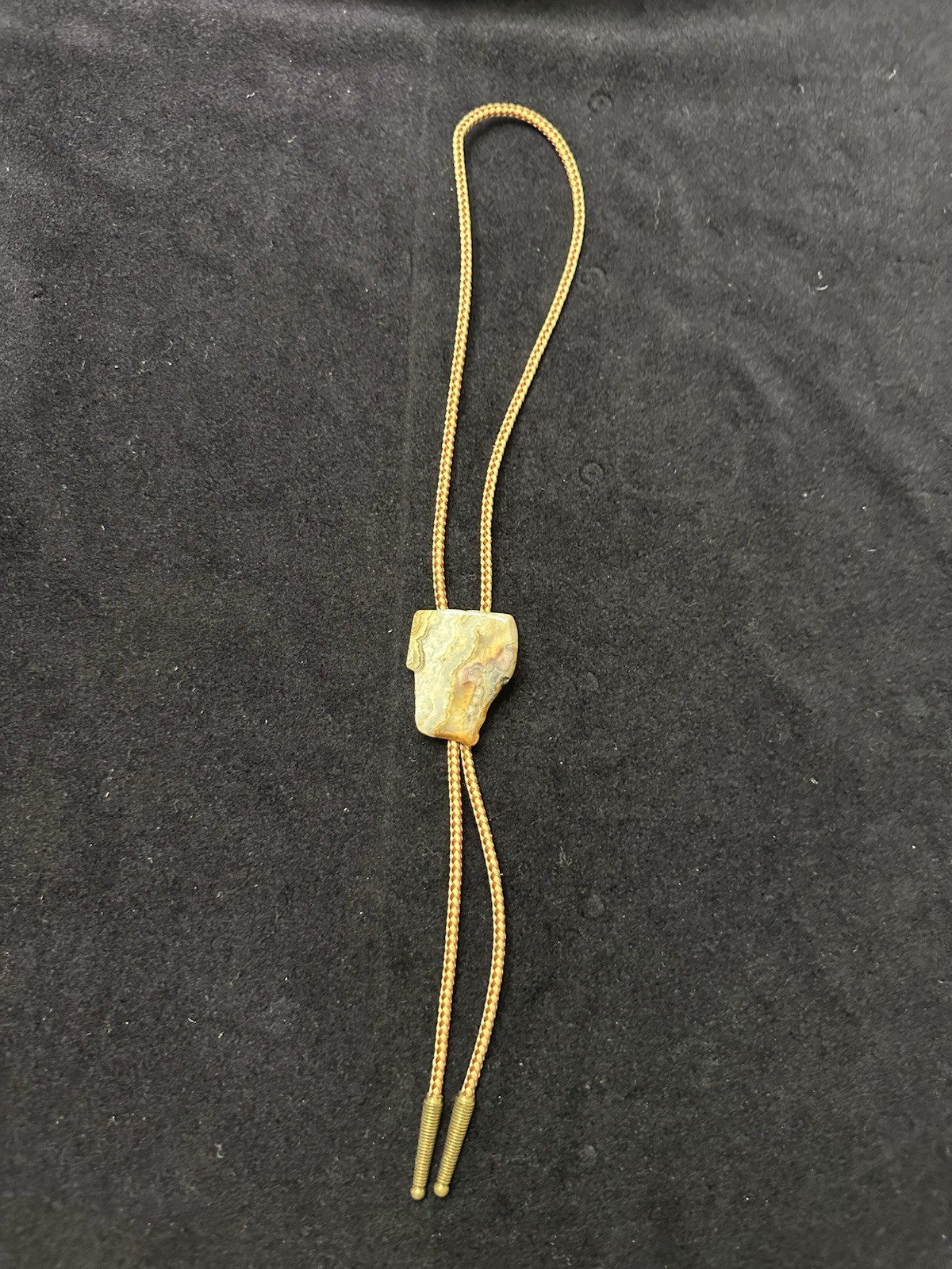 Agate Bollo Tie 32-inches