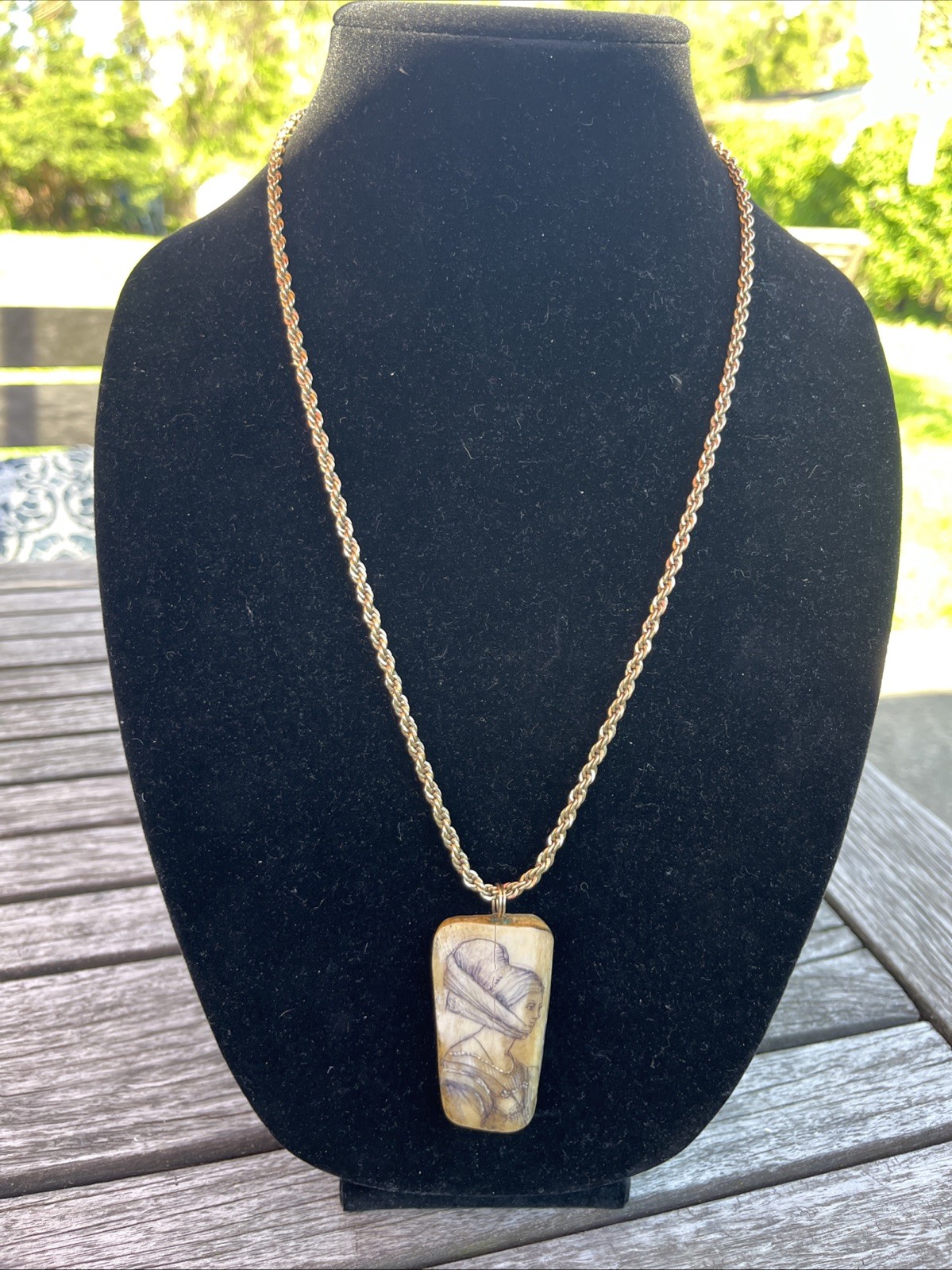 Artists A Durer Z 12 Kgf Waiting For Dance Folk Art Necklace Whimsical