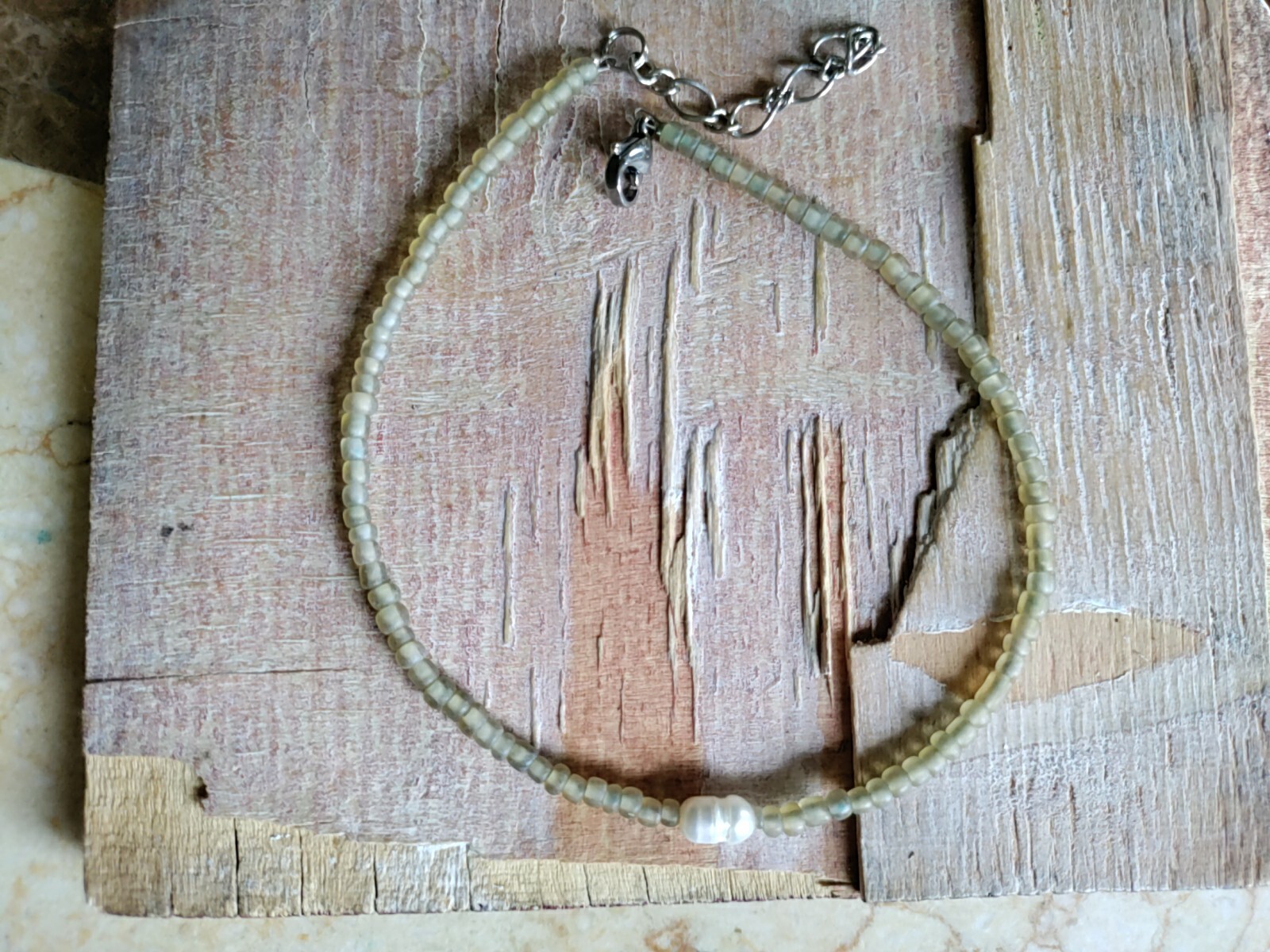 Ankle Bracelet Layer Hippie Teenager Sister Auntie Mom Friend Boho Pearl