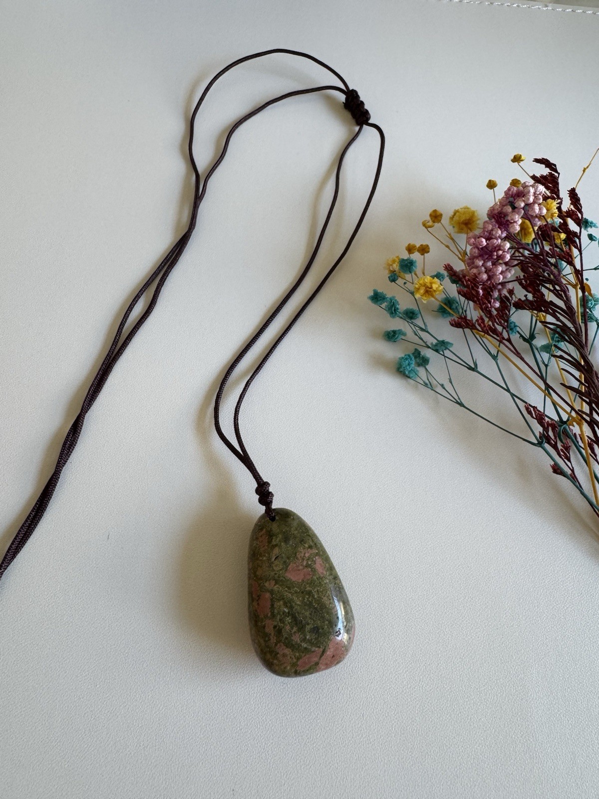 Natural Kambaba Jasper Necklace