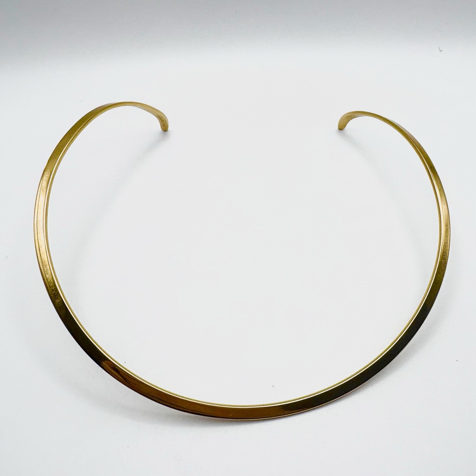 Studio Barse Golden Bronze Torque Collar Necklace