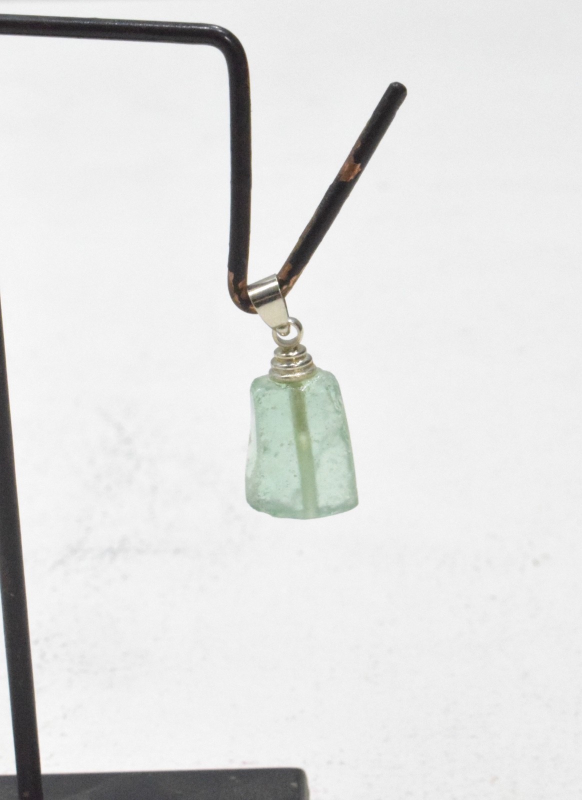 Roman Glass Chip Pendant