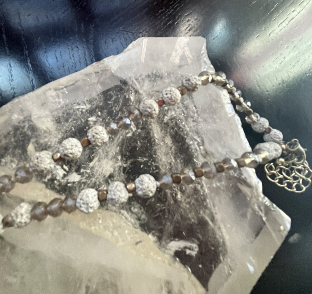 Amethyst Pyrite Agate Handmade Boho Necklace