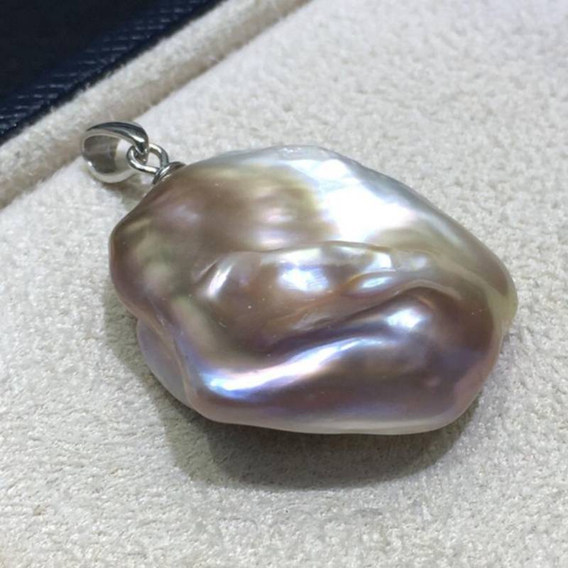 Huge colorful freshwater pearl pendant Baroque pearl pendant Zodiac Wholesale