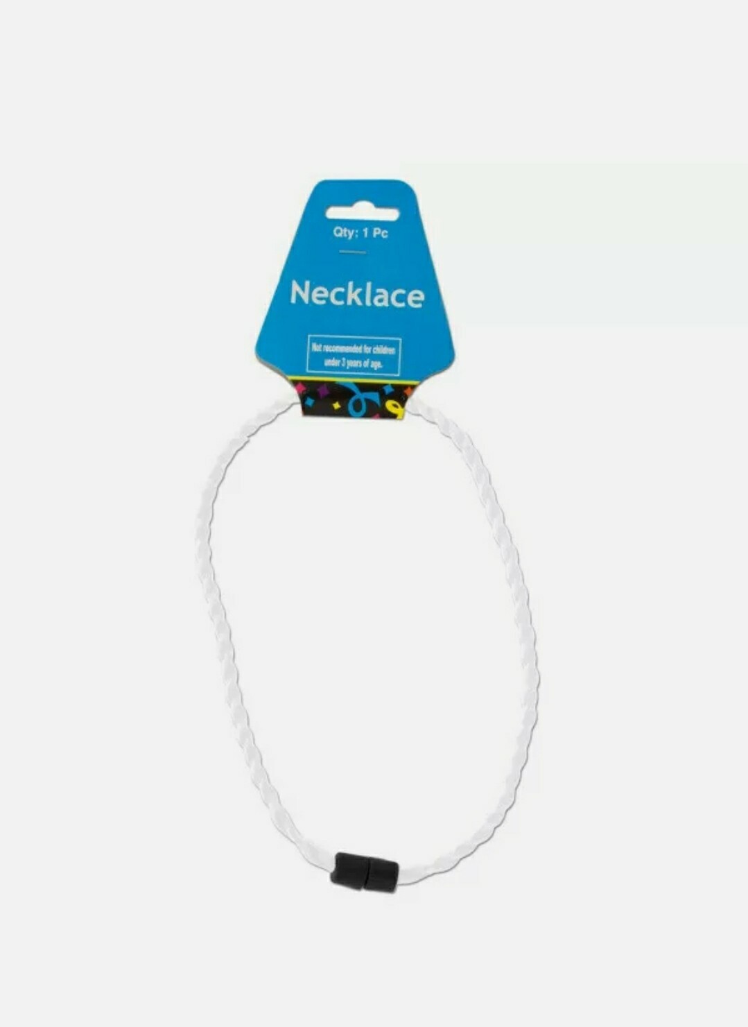 NEW!! White Twist Sport Necklace 16″ Kids Necklace