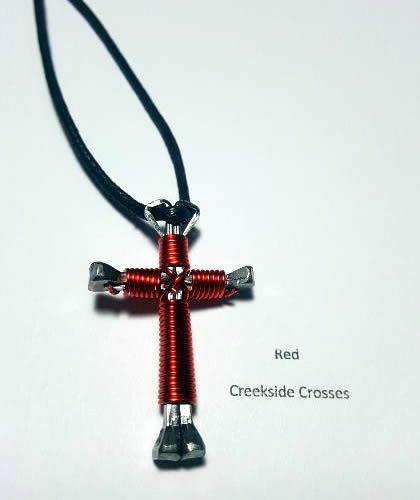 Lot of 25 Horseshoe Nail Disciple Cross Necklace LOWEST PRICE! Great To Hand Out