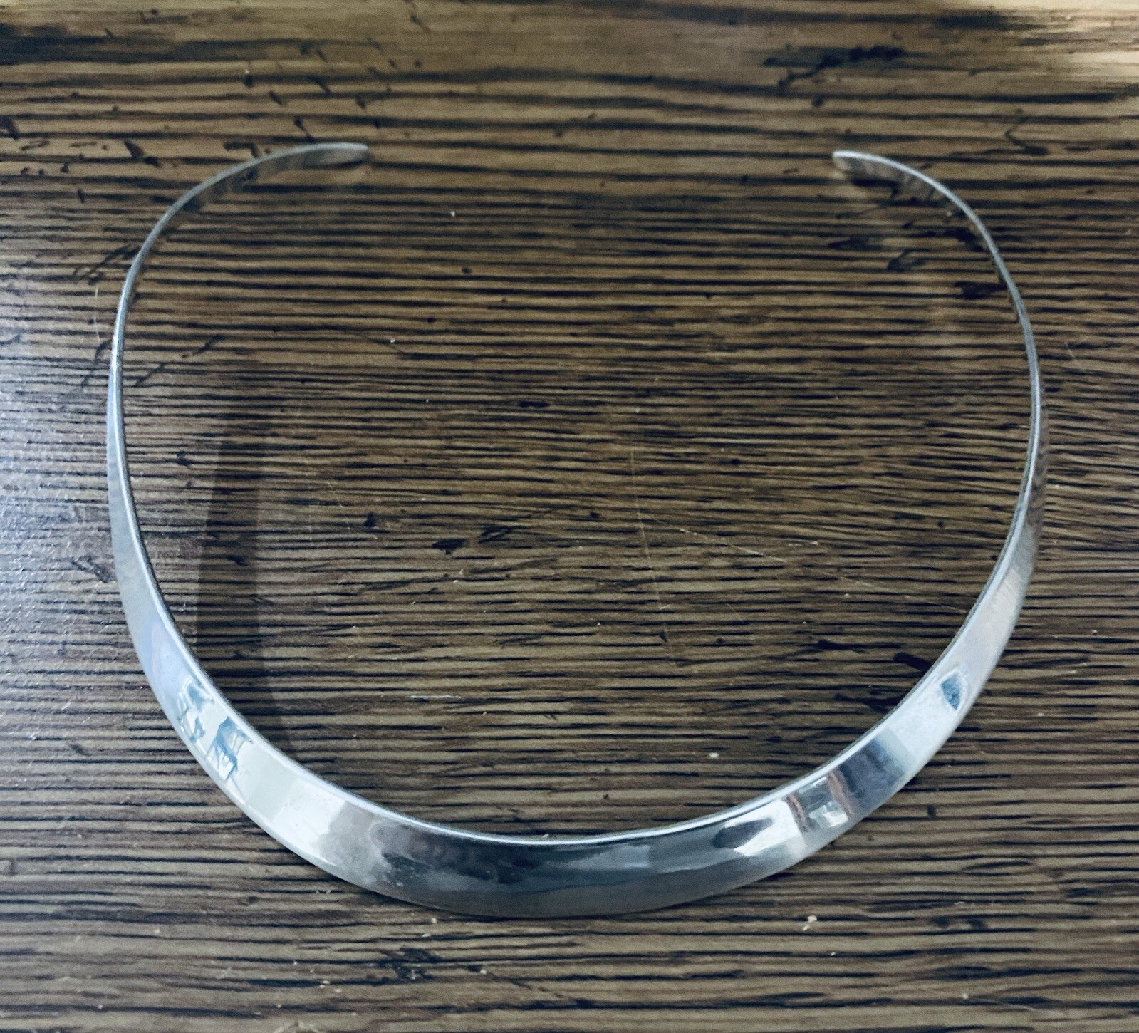 Sterling Silver Collar(Small Neck)