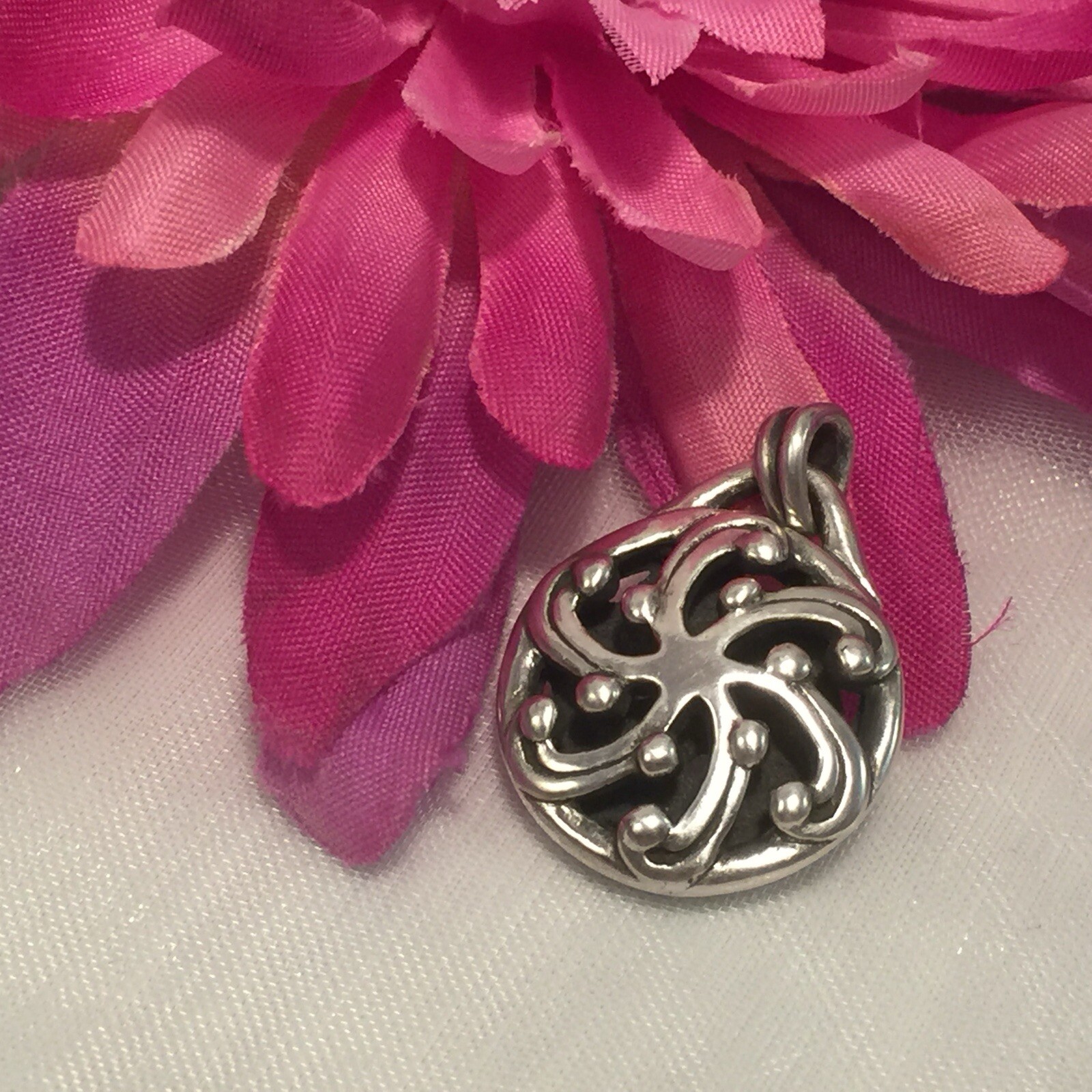 Original Handmade Sterling Silver Unique One-of-a-kind Pendant by Le Bronson