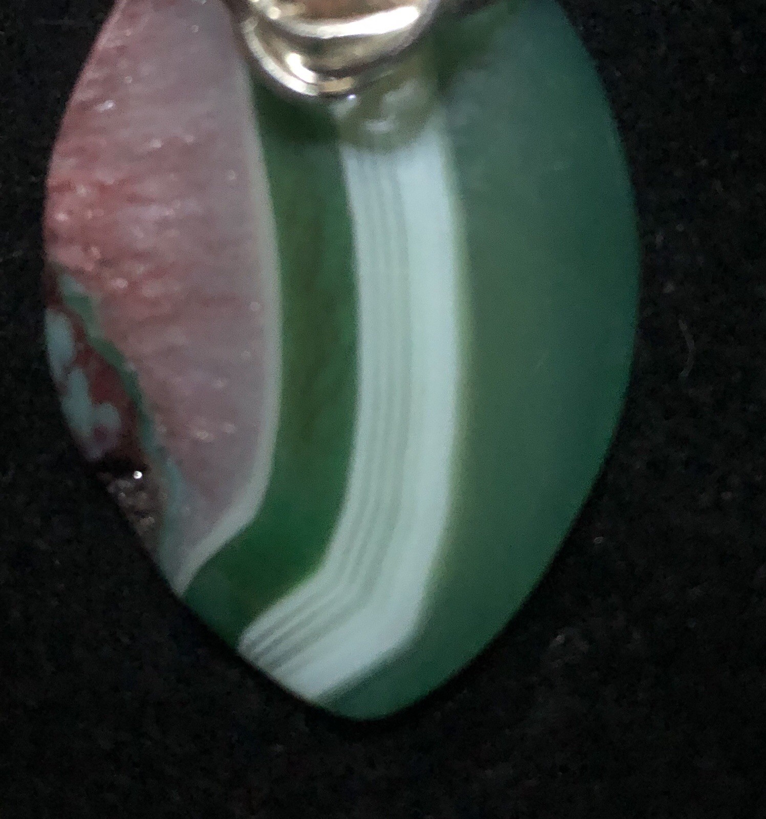 DZ1003 – Wire Wrapped Watermelon Druzy Marquise Pendant