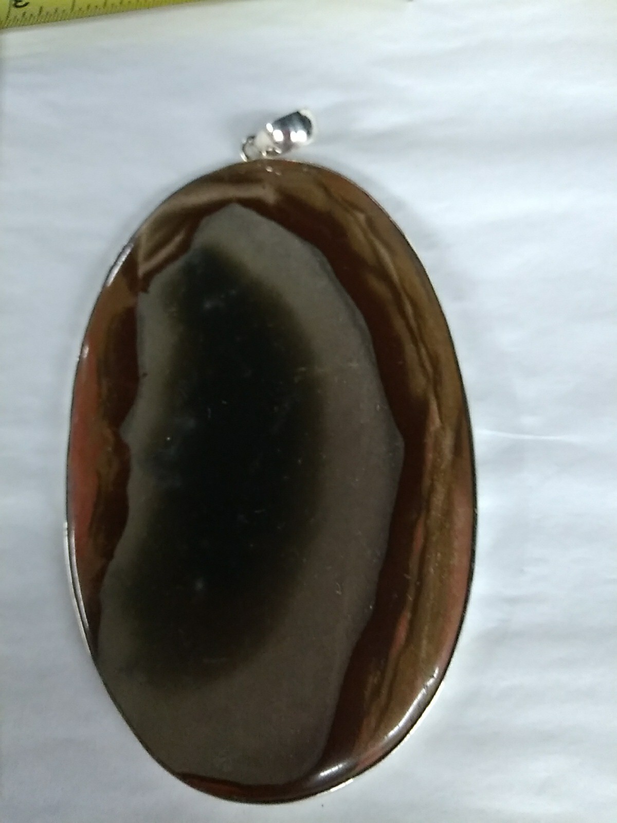 Natural Botswana Agate 925 Sterling Silver Pendant Jewelry 4″x 21/2″