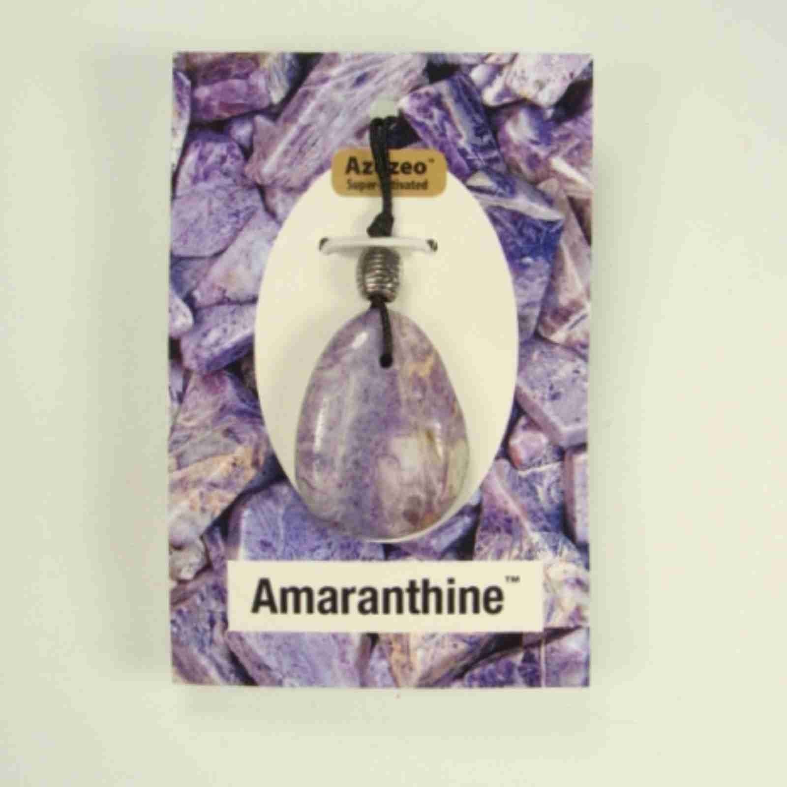 1.0″/27mm AZOZEO™ Amaranthine CORDED (freeform) Pendant #325