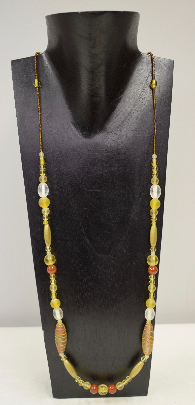 Necklace Carnelian Crystal Beaded Necklace