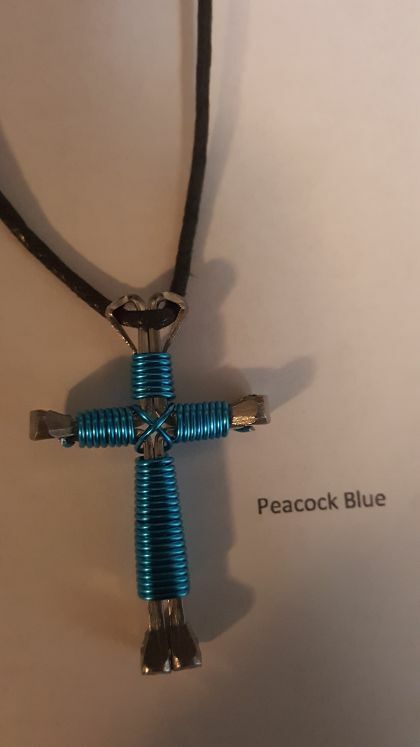 Lot of 25 Horseshoe Nail Disciple Cross Necklace LOWEST PRICE! Great To Hand Out