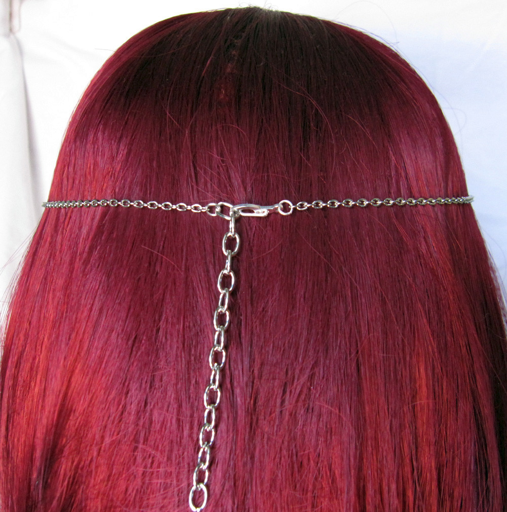 Gothic Vampire Bat Silver Medieval Renaissance Crown Headpiece Circlet Headdress