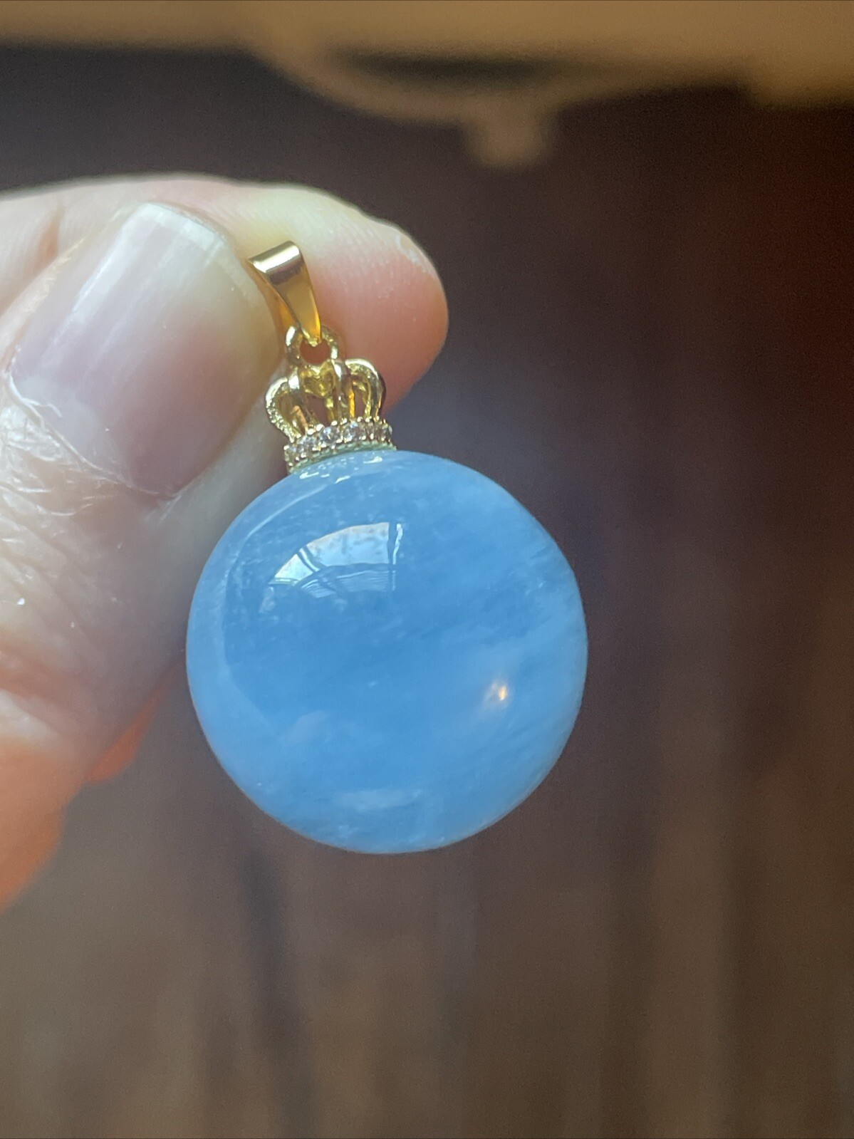 純天然海藍寶 Natural Aquamarine Pendant