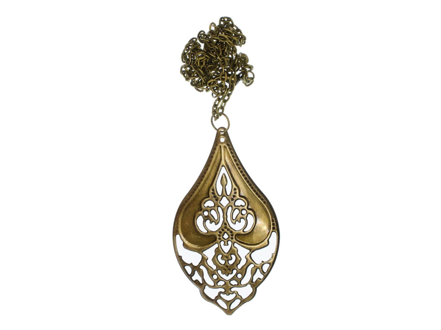 Indian Necklace Miniblings 50cm India Ornament Oriental Bronze