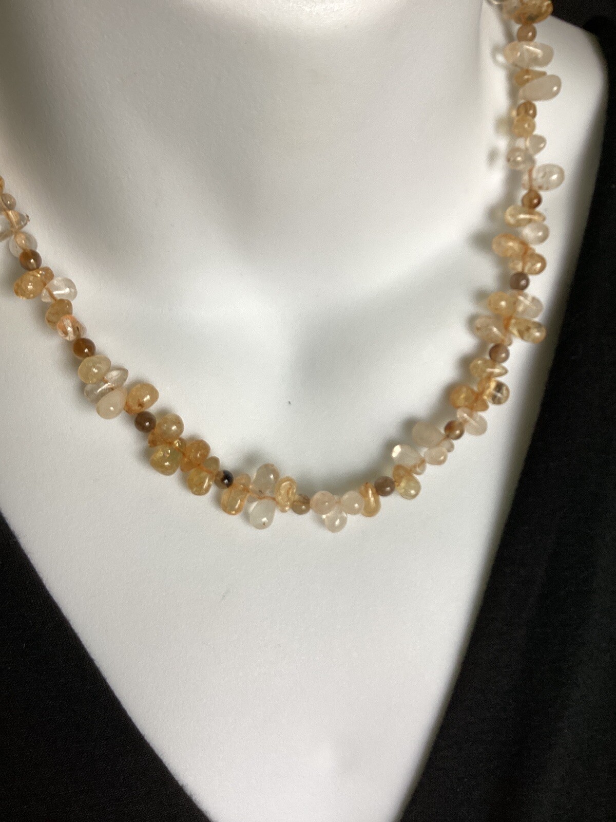 Citrine Necklace Handmade With Natural Stones