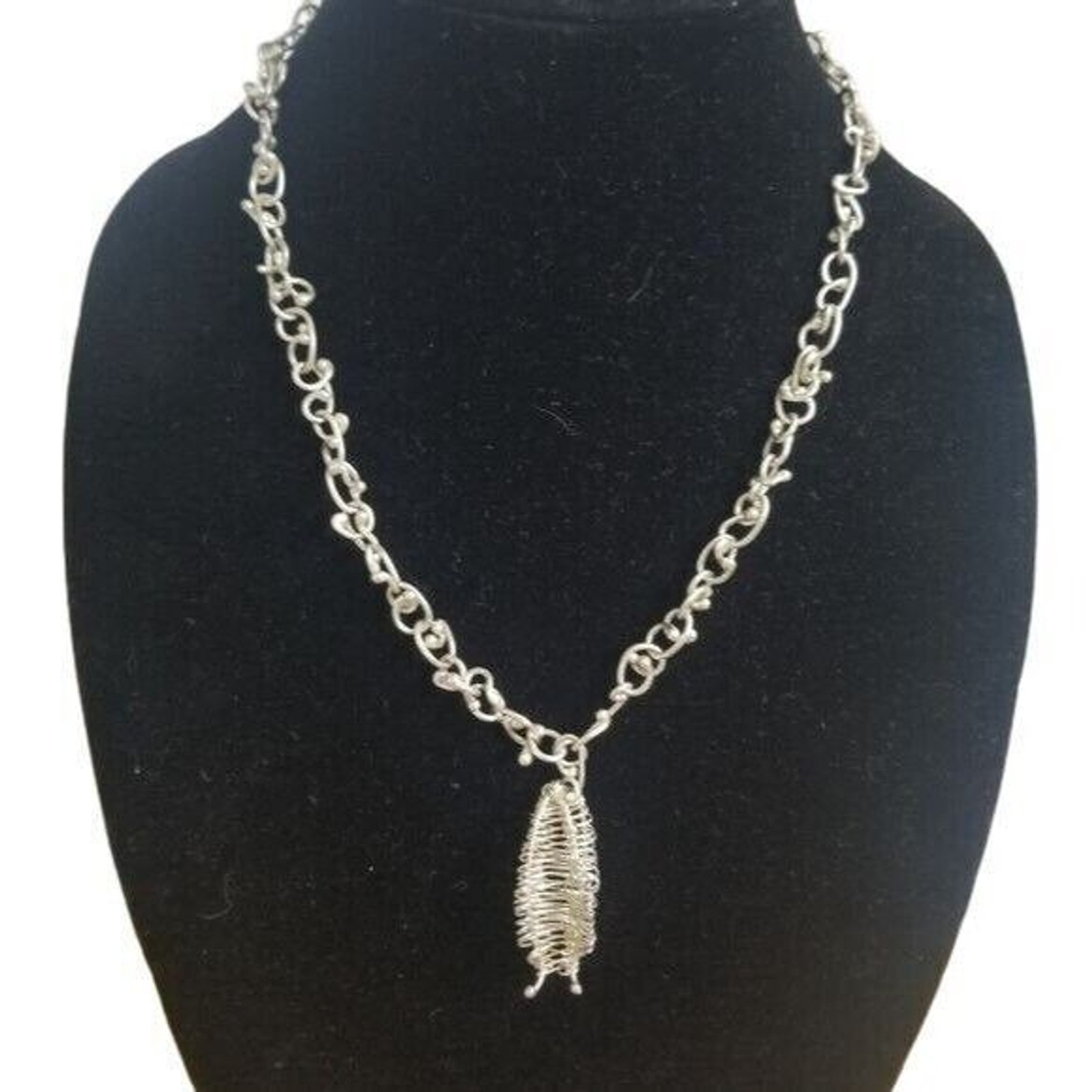 Sterling Silver Artisan Designer Necklace