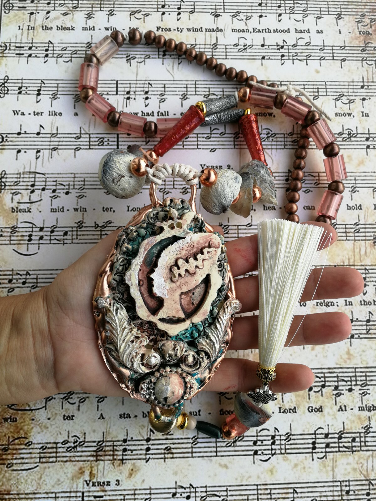 necklace women fine jewelry vintage jewel antique style talisman art nouveau eye