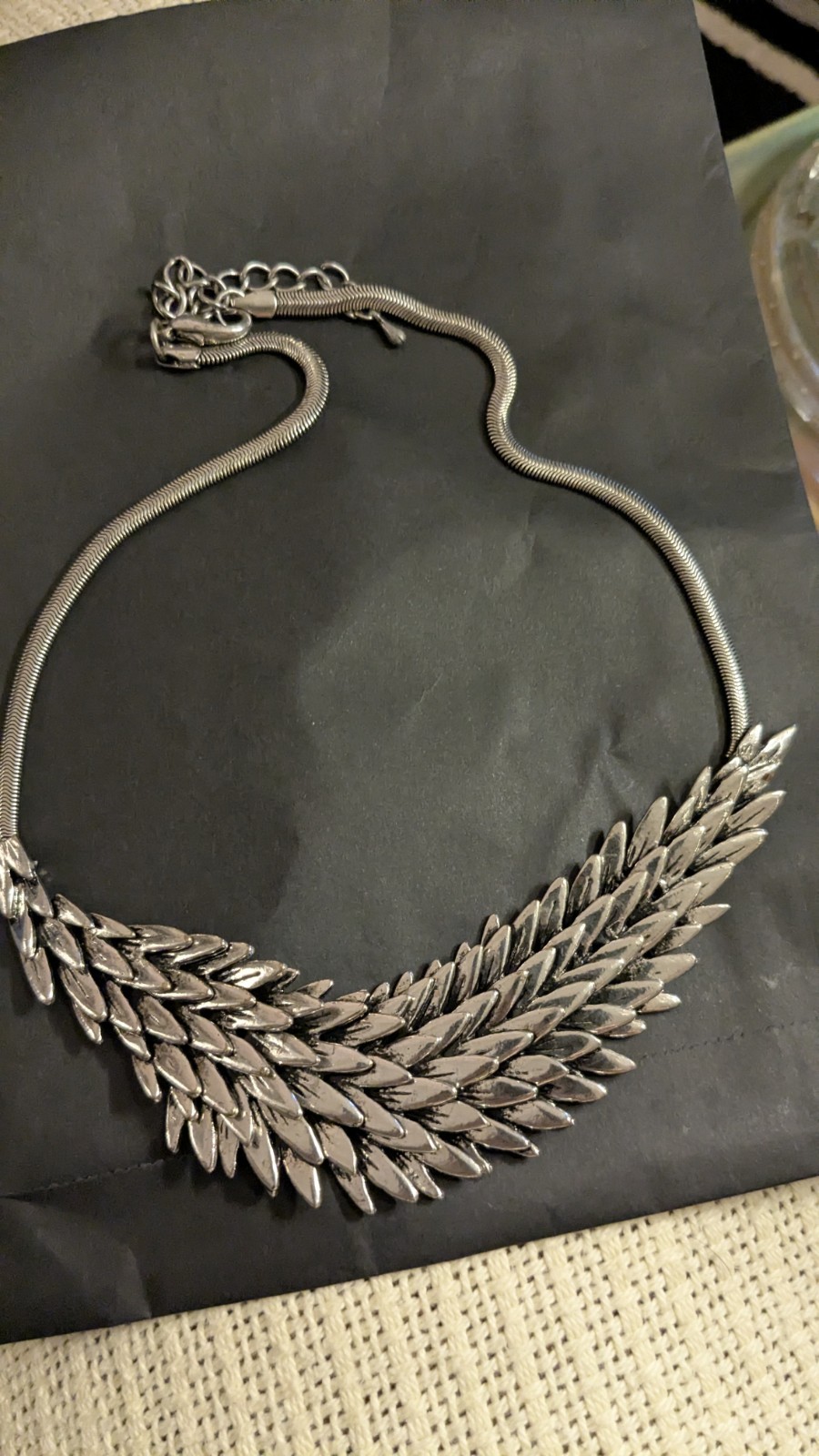 …Silver Toned Designed By Garrison Necklace..From Games Of Thrones