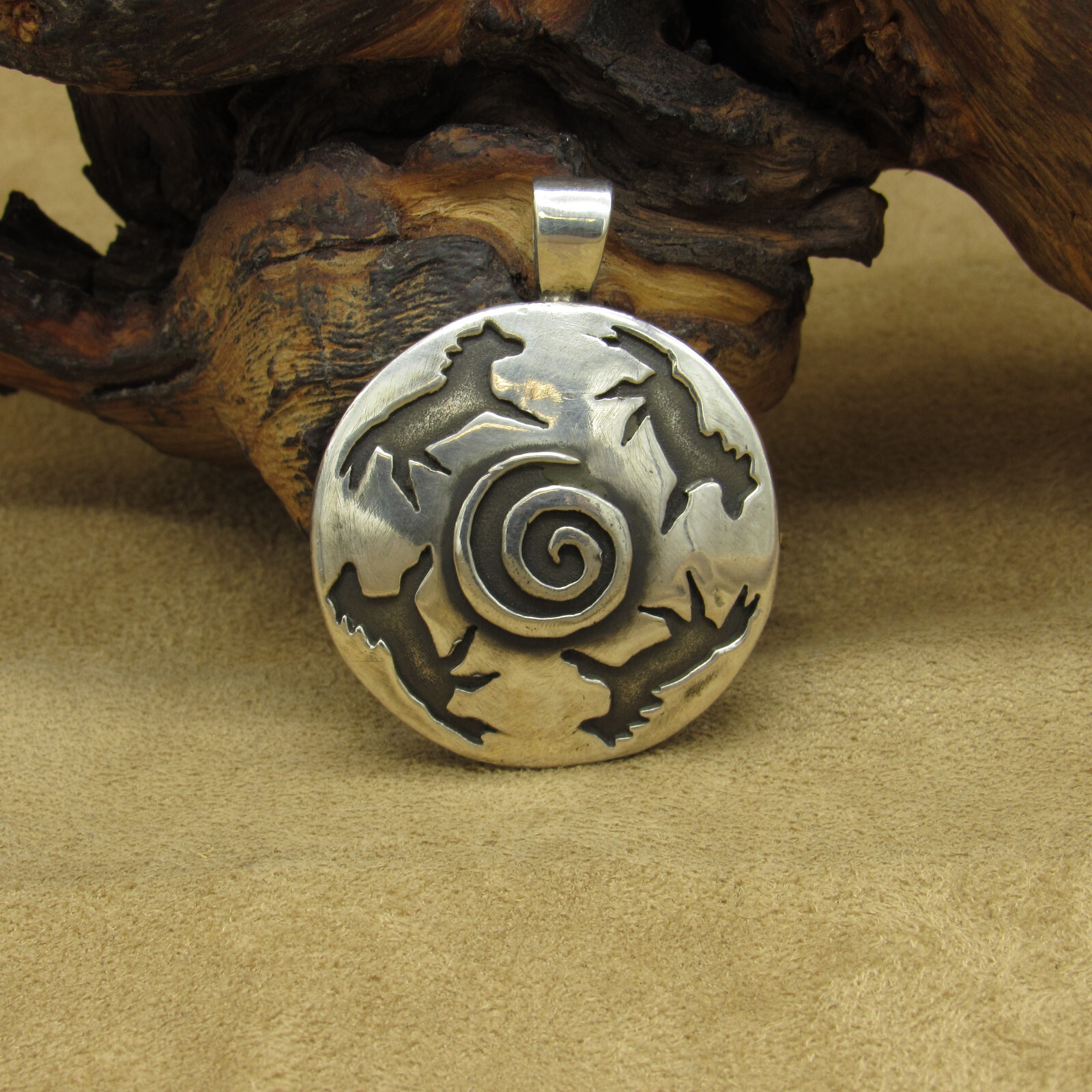 Sterling Silver Horse Pendant by Kiyo Taylor of Sonoita, Arizona