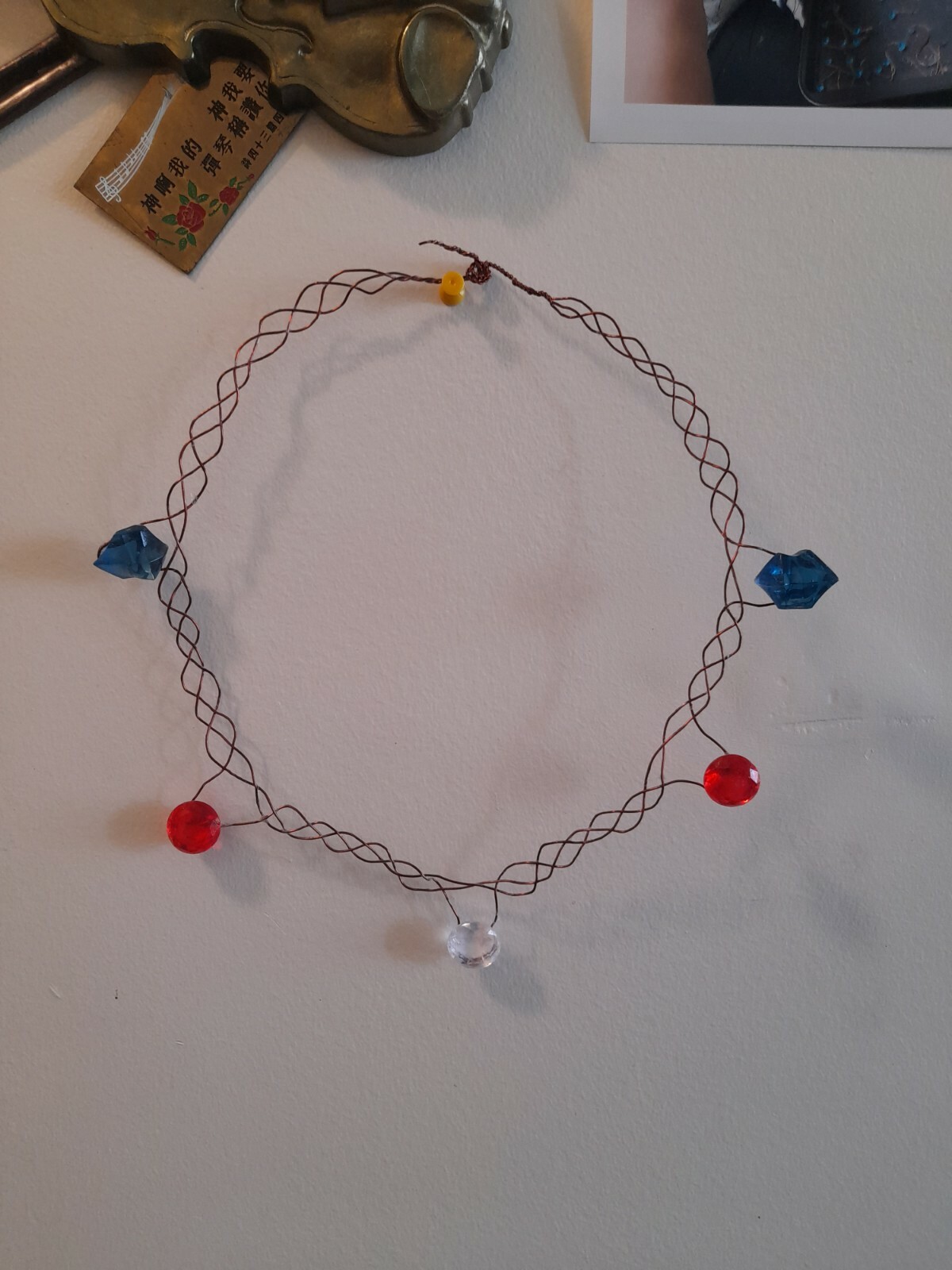 shiny copper necklaces! artisanal hand made hypoallergenic plyable