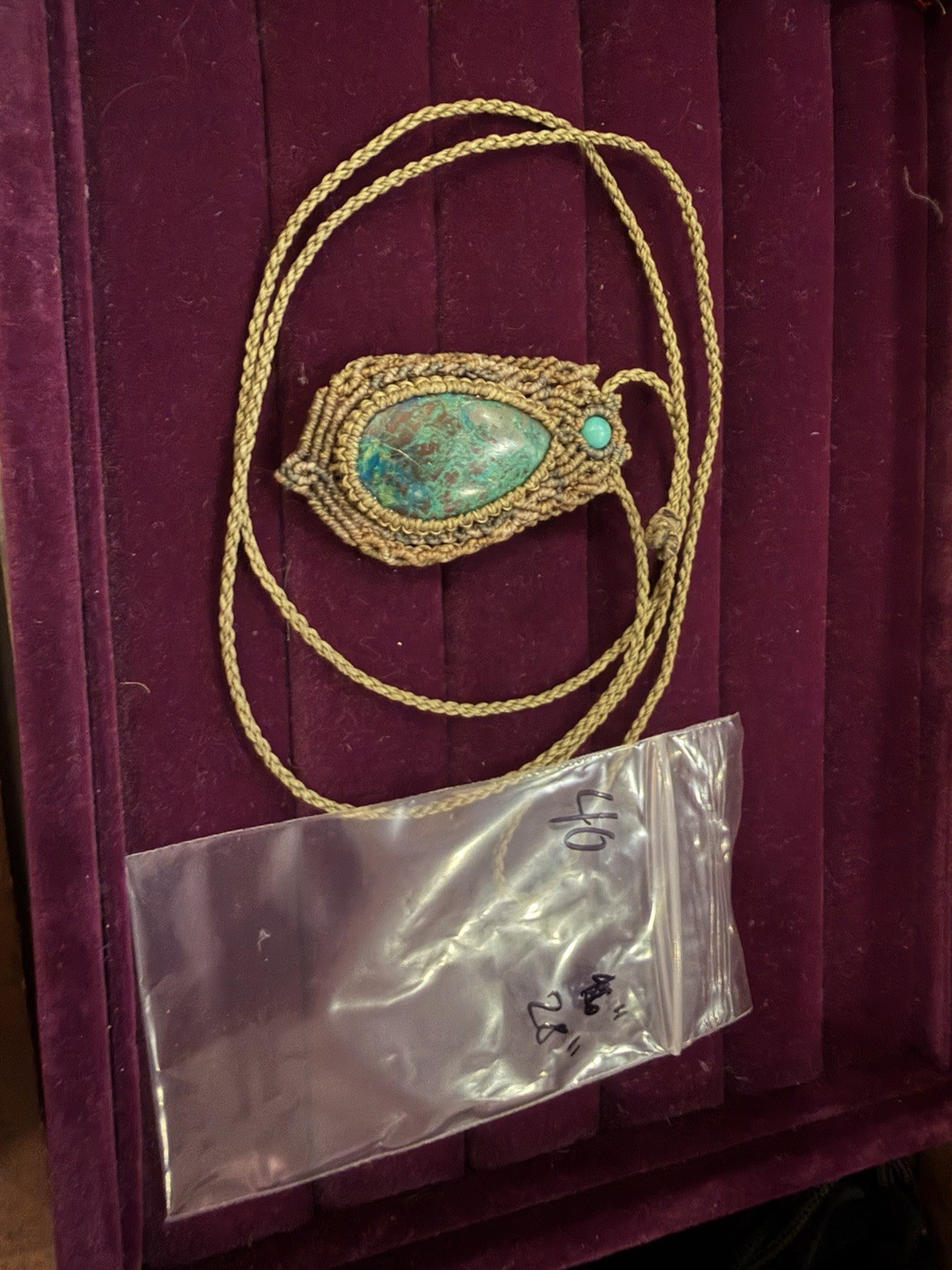 Hand Crocheted Turquoise