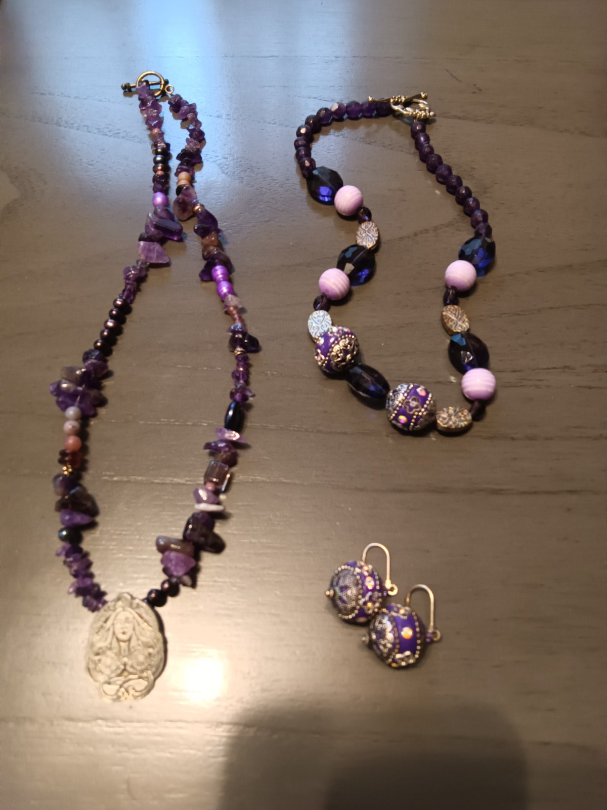 Set of 2 Homemade Necklaces