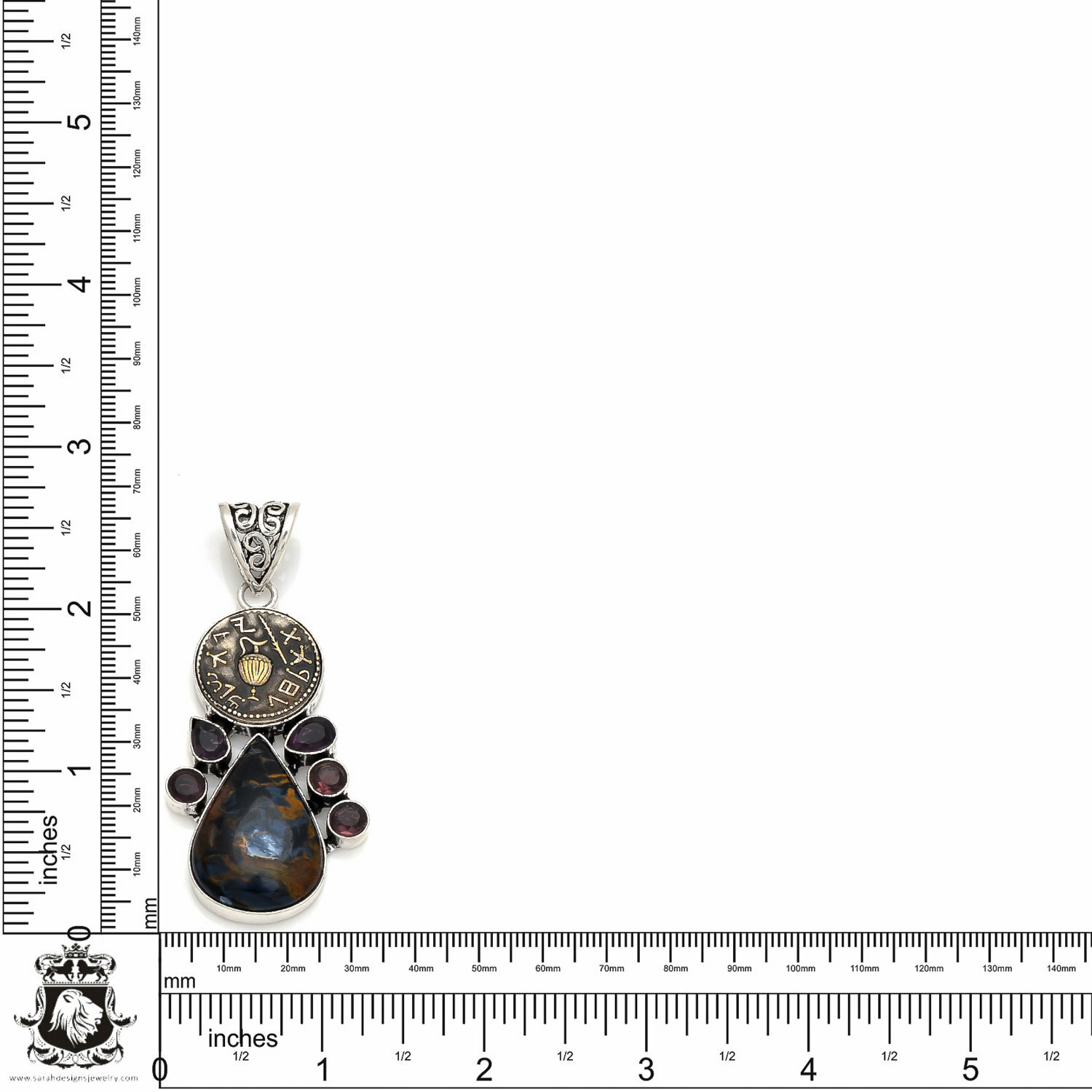 Kyme in Aeolis Vase Reissued Greek Coin Pendant 4MM Snake Chain P8655
