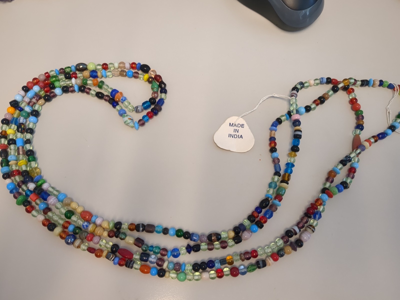 Glass B Necklaces To To Made In India 22-in And 24-in