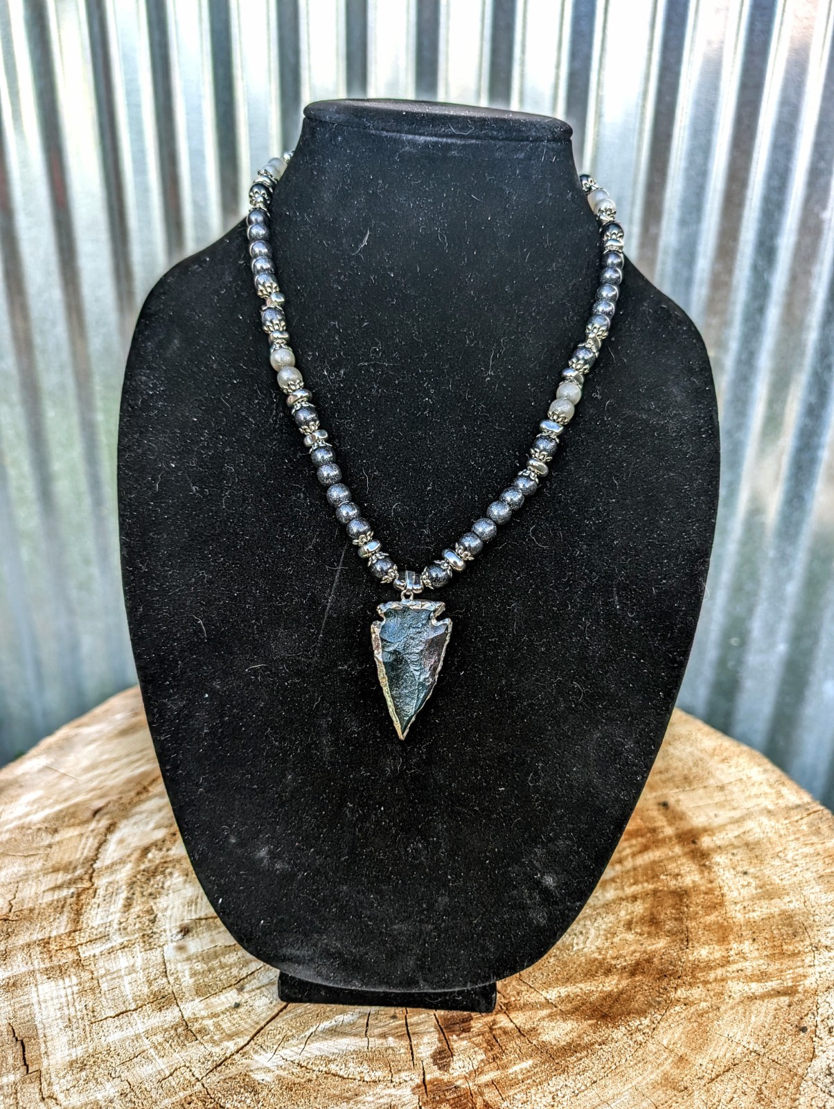 Western Arrow Head Necklace Handmade Western Jewelry